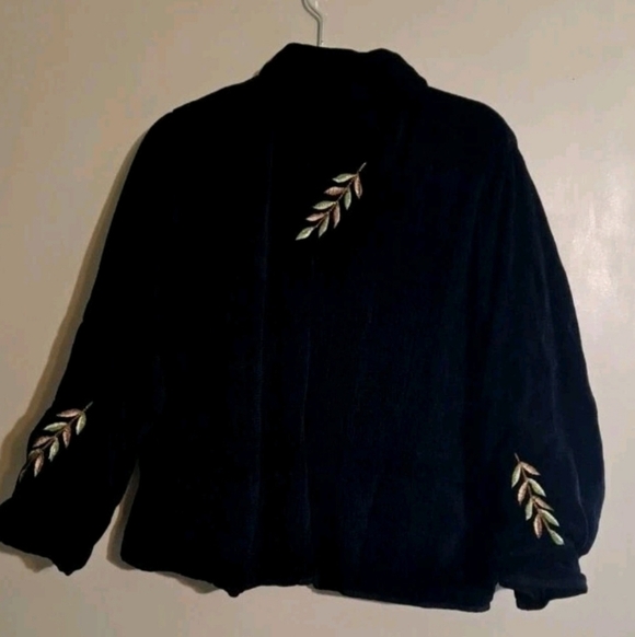 💜🩷embroidery Sweater Jacket Size S❤️💜 - Picture 9 of 9